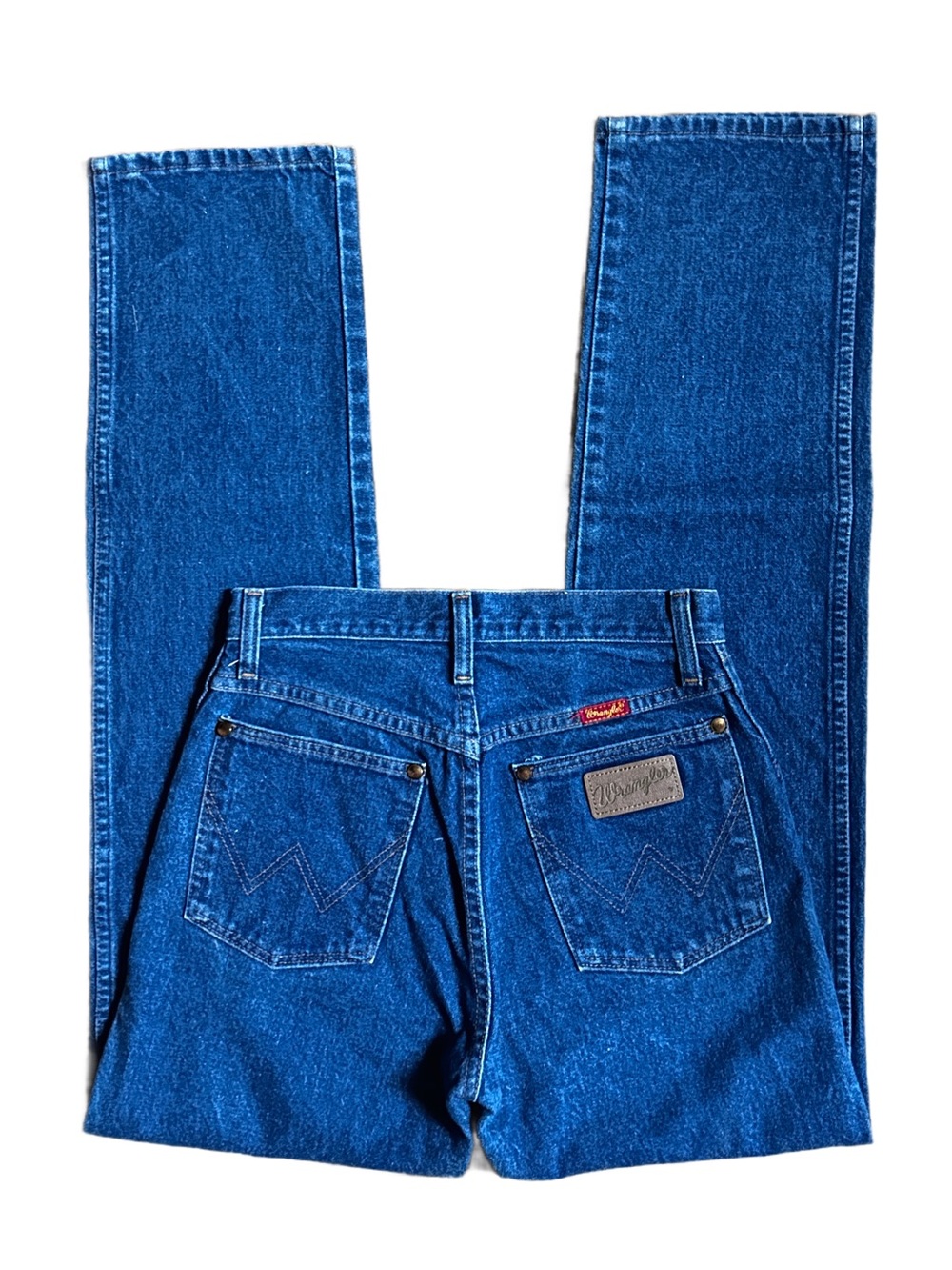 Wrangler ~ Men’s 33/30 ~ Vintage (1986) ~ Made in USA ~ Blue Denim Western Jeans